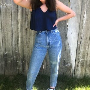 Victoria secret blue cami top